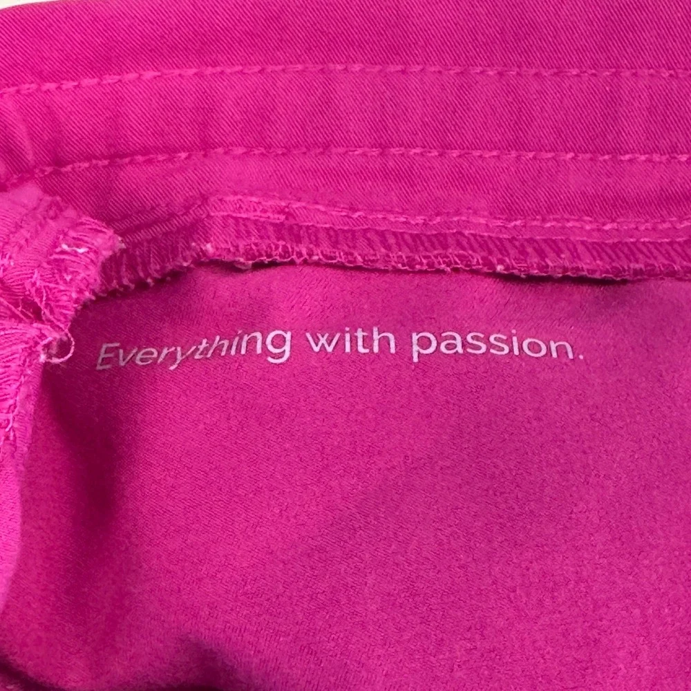 FIGS‎ Technical Collection Magenta Pink Scrub Pants XXS Petite Blue Drawstring